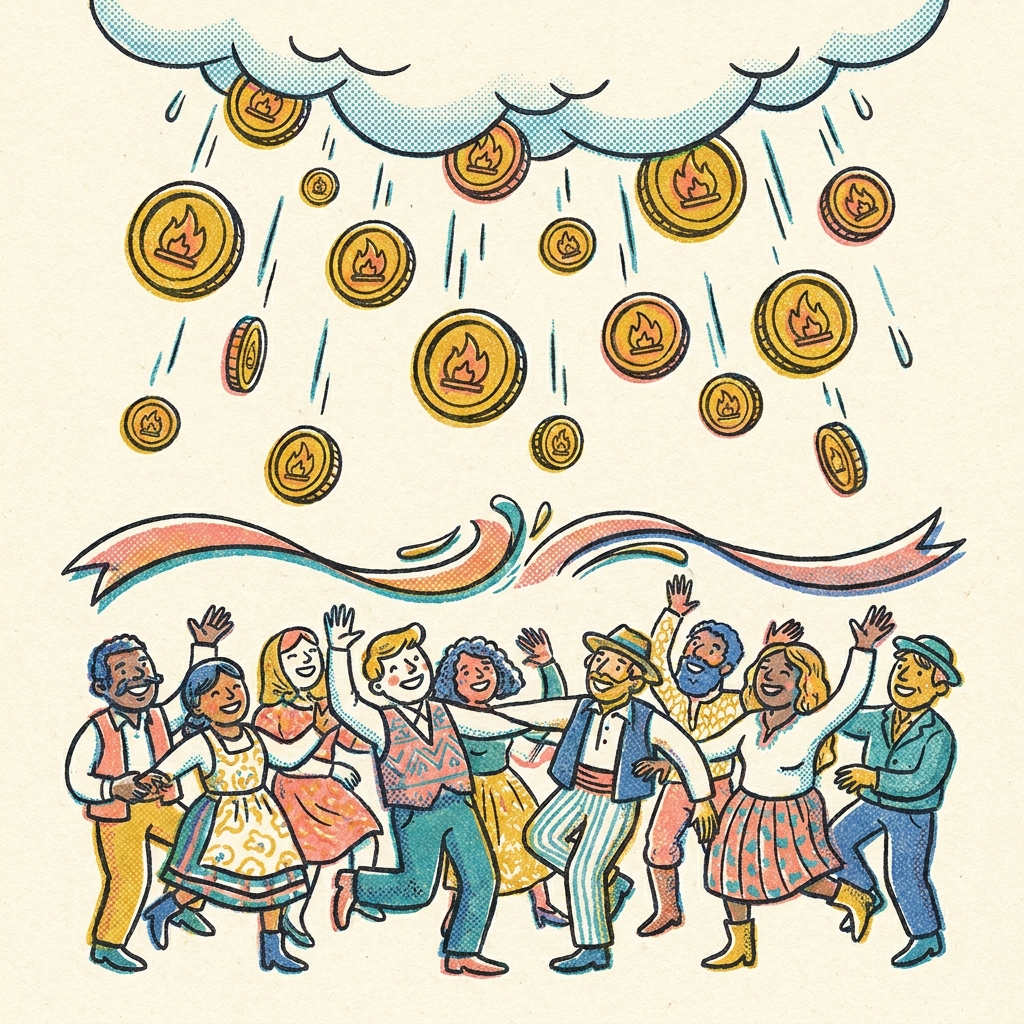folk meme — $LORE rain